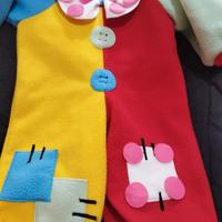 Costume carnevale pagliaccio