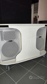 casse Caber Cr400 e tavolo  set per Dj   eventi