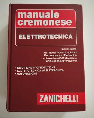 Manuale cremonese elettrotecnica 