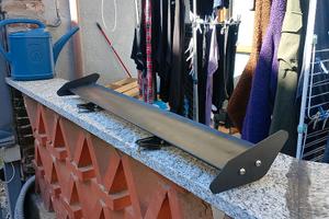 Alettone sportivo nero