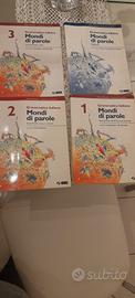 Mondi di parole grammatica italiana vol 1,2,3 e es