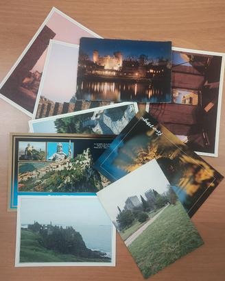 48 cartoline di castelli