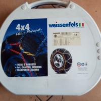 Catene neve 16 mm gruppo 11 per 4x4 o camper