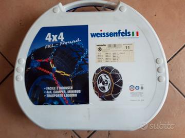 Catene neve 16 mm gruppo 11 per 4x4 o camper