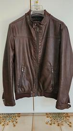 Giacca eco-pelle uomo, Zara
