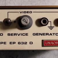 GENERATORE DI SEGNALE TV vintage UNAOM EP 632 D