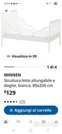 letto bimba 3 posizioni