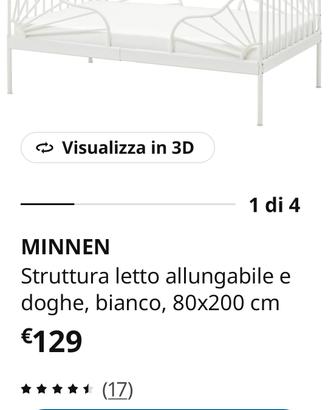 letto bimba 3 posizioni