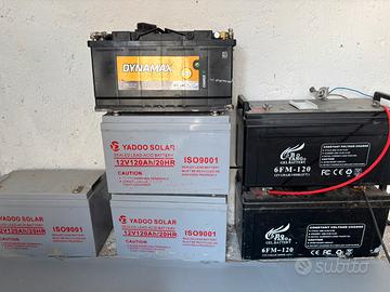 Batterie solari 12v