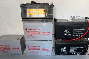 Batterie solari 12v