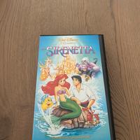 VHS Walt Disney originale, La Sirenetta