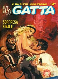 fumetto LA GATTA serie completa con supplemento