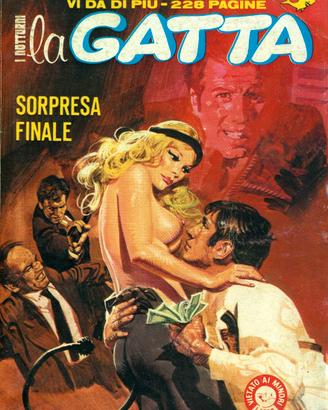 fumetto LA GATTA serie completa con supplemento