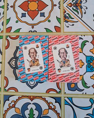 2 Mazzi carte poker bridge satiriche 
