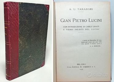 GIAN PIETRO LUCINI CON INTRODUZIONE DI CARLO LINAT