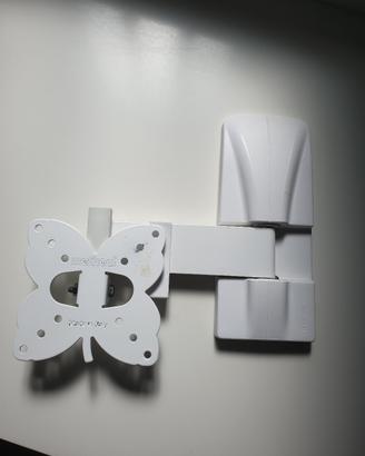 staffa TV a parete meliconi bianco 