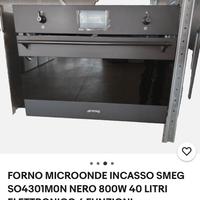 Forno Smeg Galileo microonde e  grill