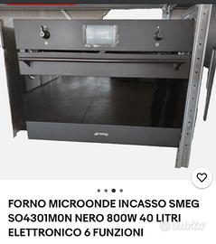 Forno Smeg Galileo microonde e  grill