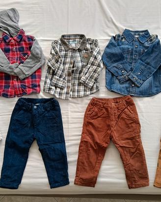 Vestiti bambino taglia 18-24 mesi