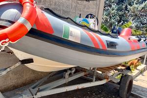 Gommone 4,20+motore+carrello+eco