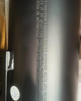 Silenziatore  per Harley Street Rod 750