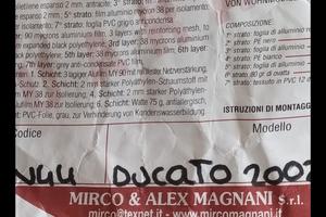 Oscuranti cabina fiat ducato 