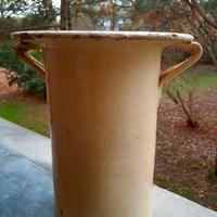 Antico vecchio pitale terracotta  vaso vintage