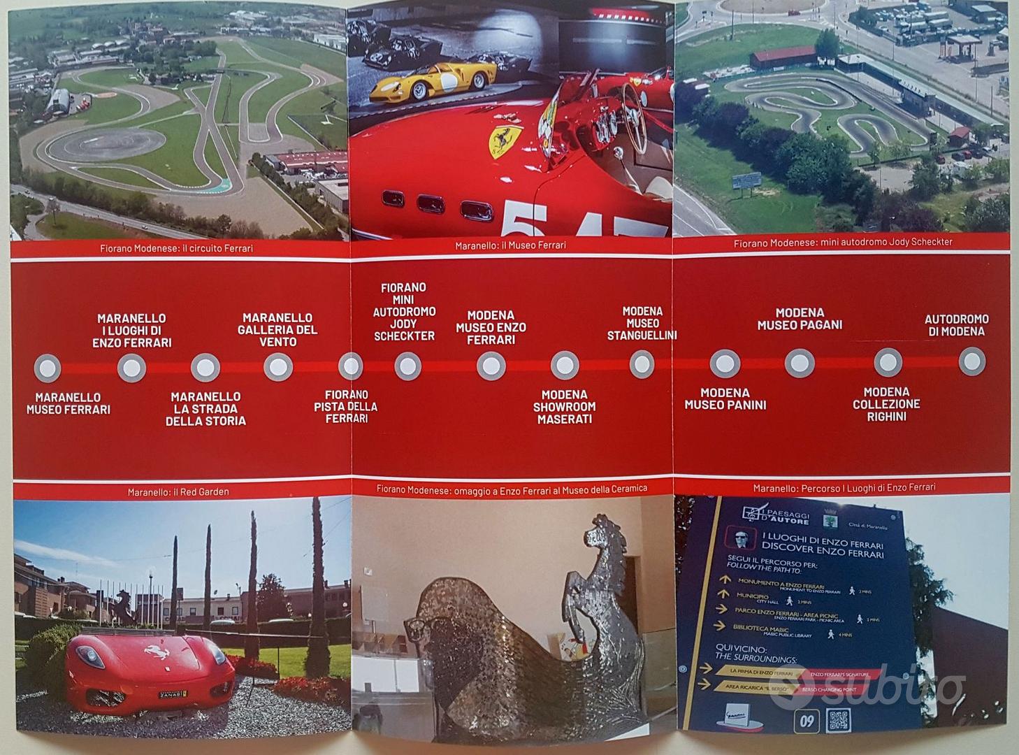 267 - DEPLIANT CITTA' DI MARANELLO FERRARI 2022 - Collezionismo In ...