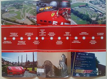 267 - DEPLIANT CITTA' DI MARANELLO FERRARI 2022