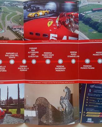 267 - DEPLIANT CITTA' DI MARANELLO FERRARI 2022