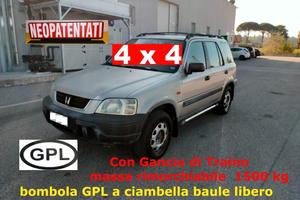 HONDA CR V 4X4 + GPL + GANCIO DI TRAINO