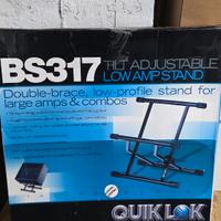Stand Quik Lok BS317 per grandi amplificatori mai
