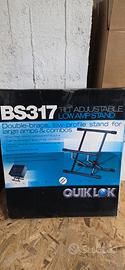 Stand Quik Lok BS317 per grandi amplificatori mai