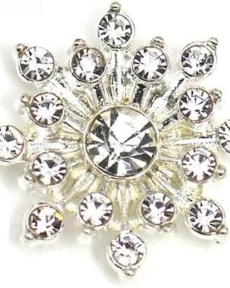 8pz Applicazioni strass snoflakes