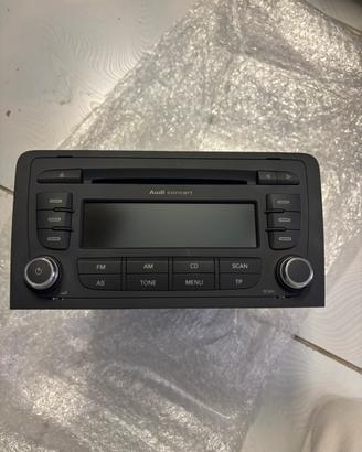 Autoradio Originale Audi A3 8P Concert 2,sbloccata