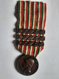 Medaglia 1° GM coniata nel bronzo nemico 