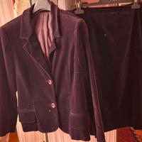 tailleur color prugna