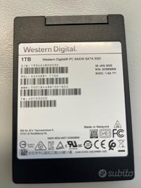 Unita’ stato solido - SSD 1TB 2,5in SATA Sandisk