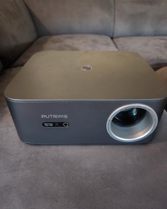 PROIETTORE PUTRIMS + TELO BIANCO 120 pollici MOTOR