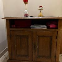 Consolle legno massello, arte povera