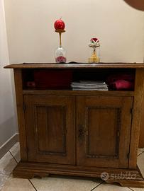 Consolle legno massello, arte povera