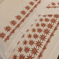 set lenzuola ricami vintage matrimoniali