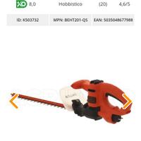 TAGLIASIEPI ELETTRICO BLACK+DECKER