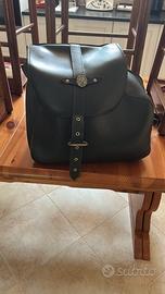 Borsa moto in pelle