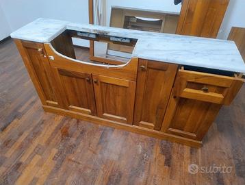 Mobile bagno con specchio