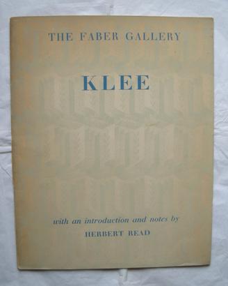 Catalogo mostra KLEE (The Faber Gallery) 1948