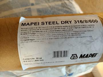 Barre MAPEI steel dry 316/8/600