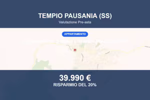 Immobile in asta di 86 m² a Tempio Pausania