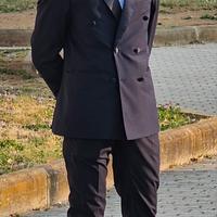 vestito elegante doppio petto