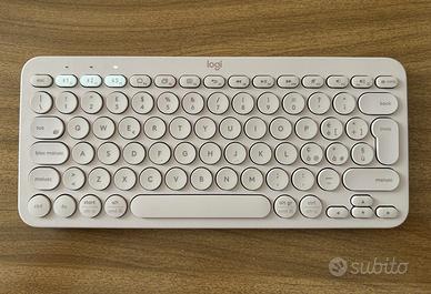 Tastiera Logitech K380 MX Keys senza Fili (Rosa)